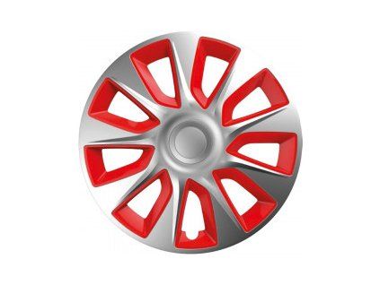 poklice stratos silver red 16 sada 4ks
